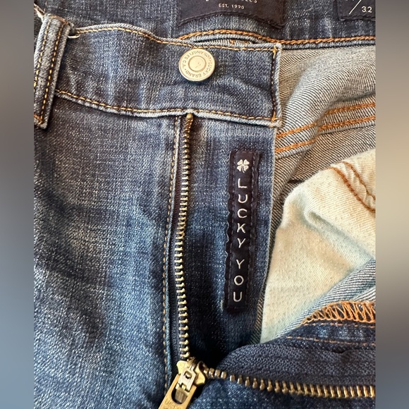 Lucky Brand Men’s 121 Slim Straight Jeans size 31/32 - Picture 10 of 14